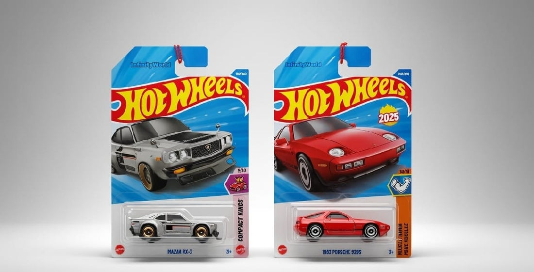 Hotwheels Mazda RX-3 & Porsche 928S Review