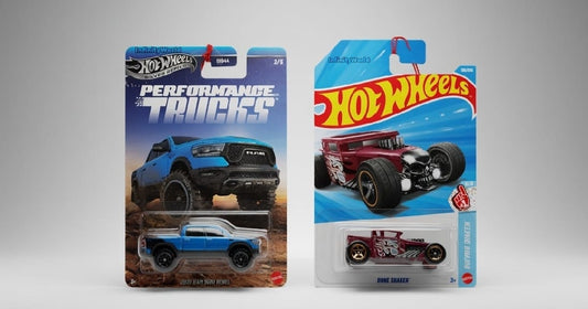 Hotwheels Dodge Ram Rebel vs Bone Shaker Detailed Review