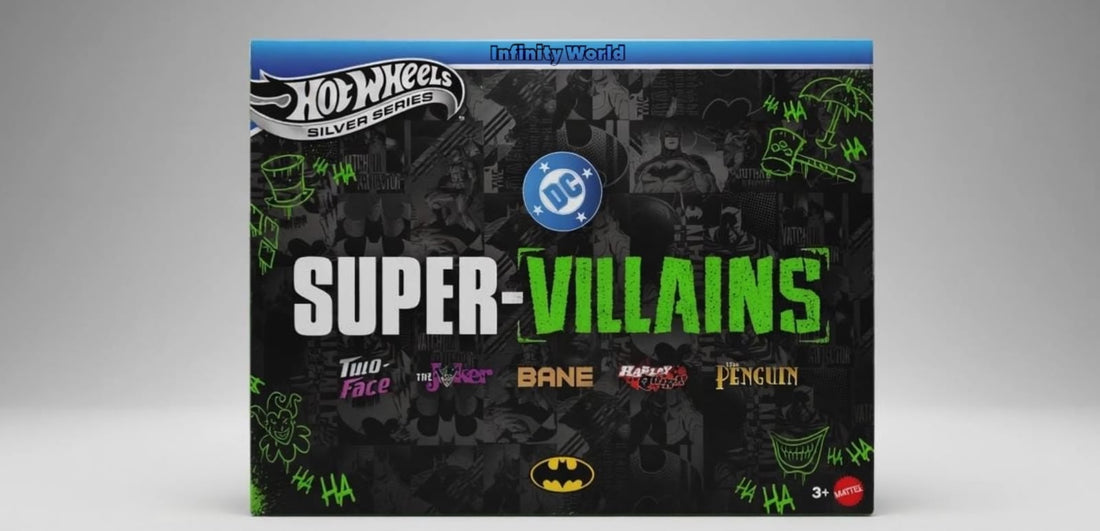 Inside the HotWheels Silver Series DC Super-Villains Set Review & Complete Breakdown