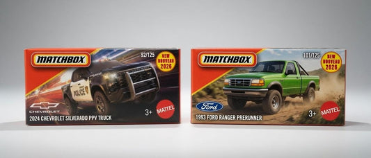 Hotwheels Die-Cast Trucks: Silverado PPV vs Ford Ranger Prerunner Full Breakdown
