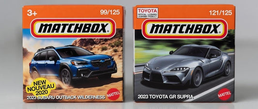 Hotwheels Cars Collection: Subaru Outback Wilderness and Toyota GR Supra In-Depth Analysis