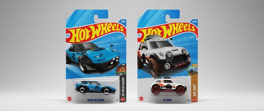HotWheels Mazda RX-7 Style Custom & Lil’ Roar: Drift Meets Off-Road Adventure