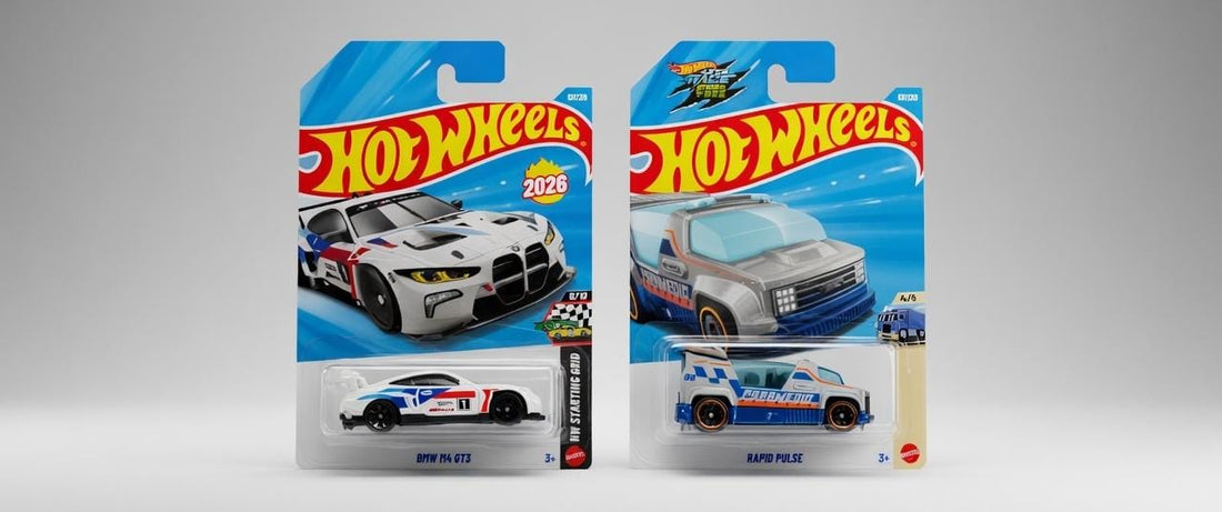 HotWheels 2026 Collection: BMW M4 GT3 and Rapid Pulse Review
