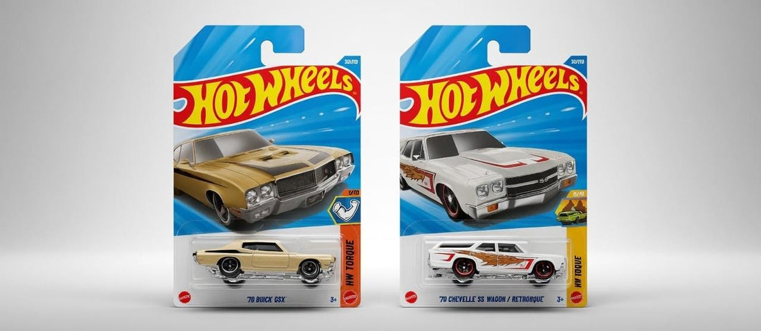 HotWheels HW Torque Series: 70 Buick GSX & 70 Chevelle SS Wagon Review