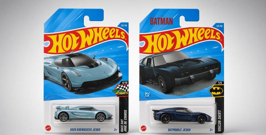 HotWheels Hypercar Series: Koenigsegg Jesko & Batmobile Jesko Review