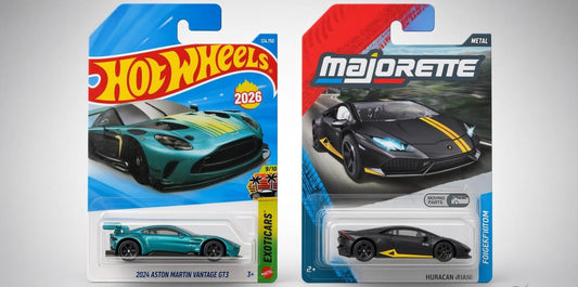 HotWheels Exotic Cars: Aston Martin Vantage GT3 & Huracán STO Detailed Review