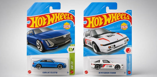 HotWheels EV vs JDM Classic: Cadillac Celestiq EV and 88 Starion Review