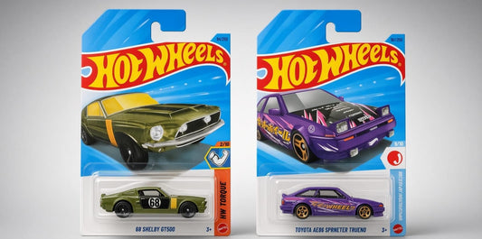 HotWheels Muscle vs Drift Legend: 68 Shelby GT500 and AE86 Trueno