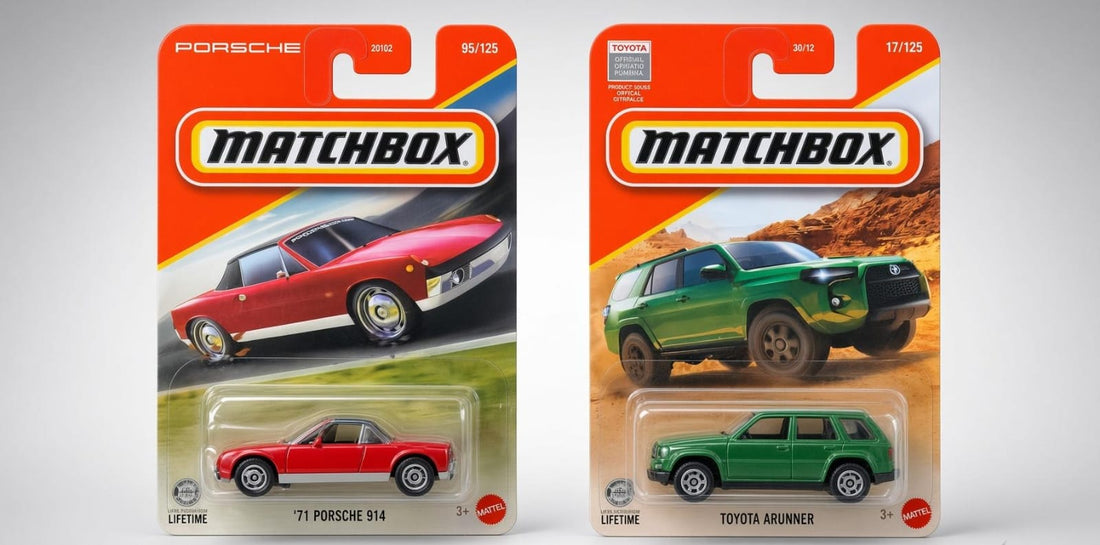 HotWheels Matchbox Showcase: ’71 Porsche 914 & Toyota 4Runner Diecast Review