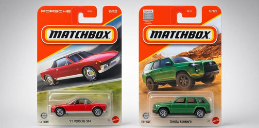 HotWheels Matchbox Showcase: ’71 Porsche 914 & Toyota 4Runner Diecast Review