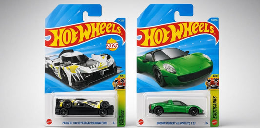 Hotwheels Peugeot 9X8 & GMA T.33: Two Extraordinary Hypercars in One Collection