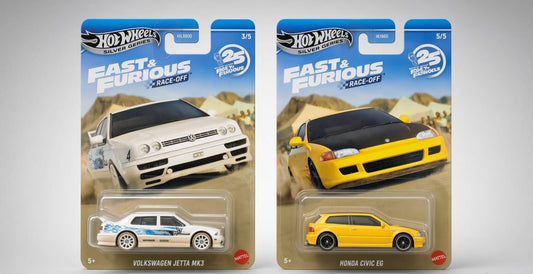 Hotwheels Fast & Furious Race-Off: Volkswagen Jetta MK3 & Honda Civic EG