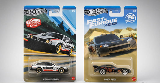Hotwheels Alfa Romeo GTV6 3.0 & Honda S2000: Two Icons of Performance