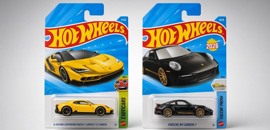 Hotwheels Supercar Collection – Lamborghini Centenario & Porsche 911