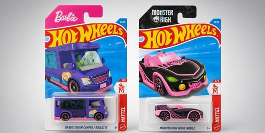 Hotwheels Barbie & Monster High Cars – A Fun Die-Cast Collection