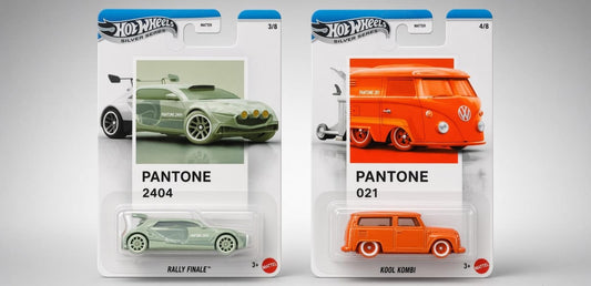 Hotwheels Pantone Collection Rally Finale & Kool Kombi