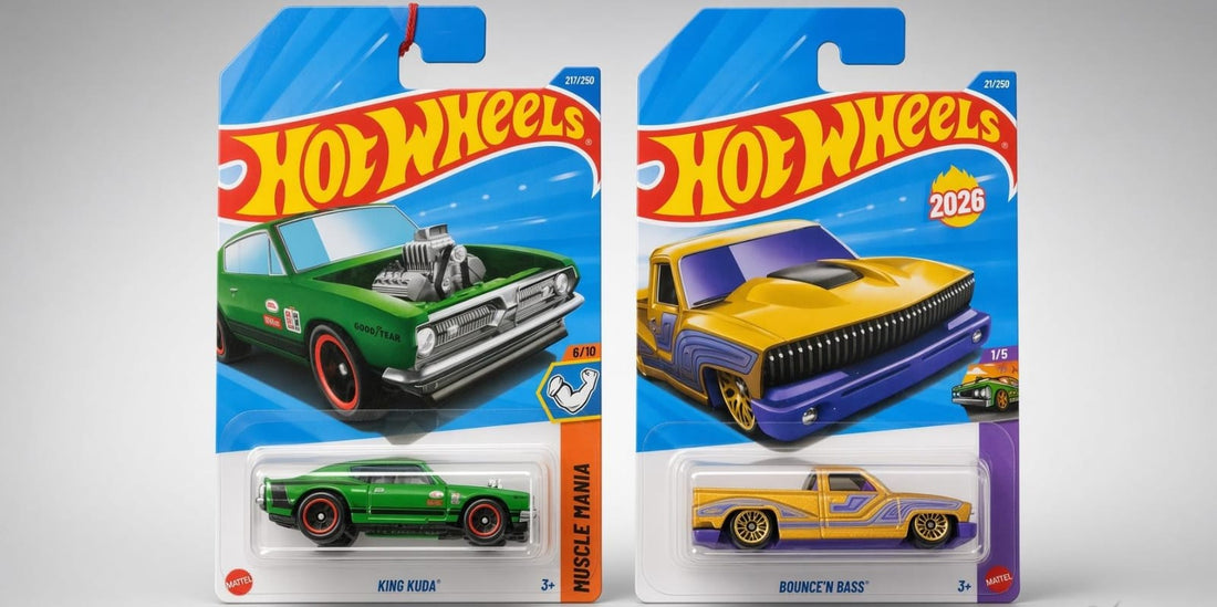 Hotwheels Muscle Mania: King Kuda and Bounce ’N Bass