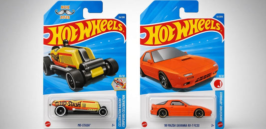 Hotwheels Classic Collection: Mo-Stash & ’89 Mazda Savanna RX-7 FC3S