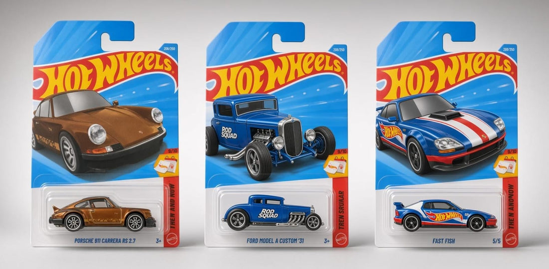 Hotwheels Porsche, Ford & Fast Fish Collection