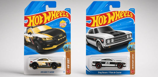 Hotwheels Racing Collection 2019 Audi TT Safari & ’65 Mercury Comet