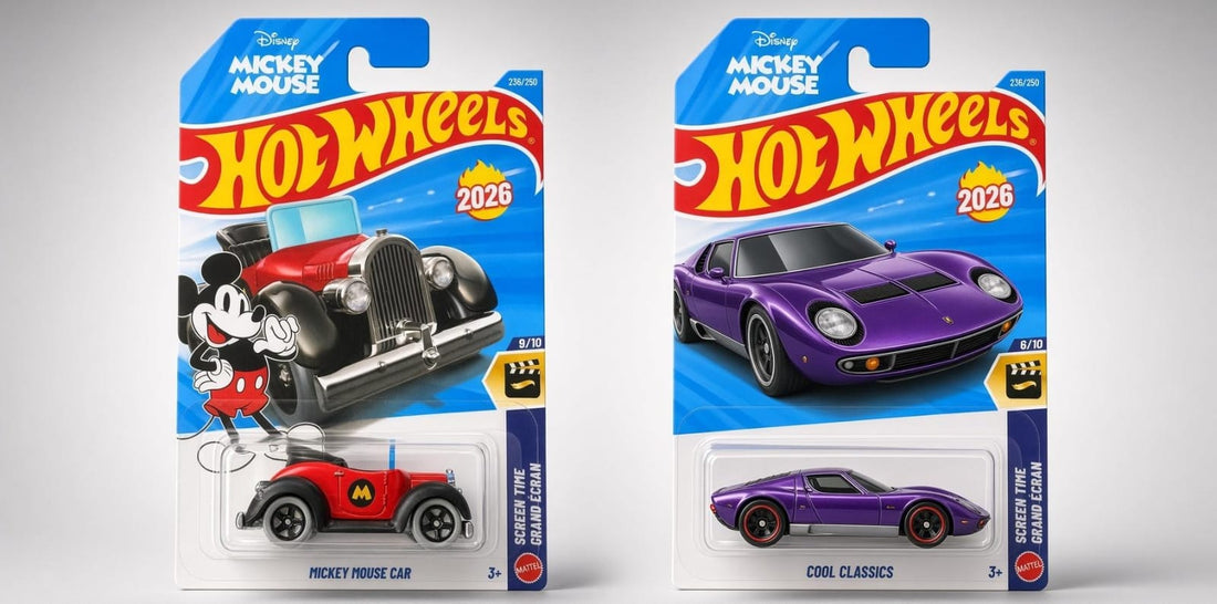 HotWheels 2026 Collection: Exploring the Mickey Mouse Car and Lamborghini Miura SV