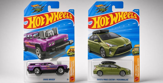 HotWheels 2026 Collection: Cruise Bruiser Meets Toyota Prius Custom