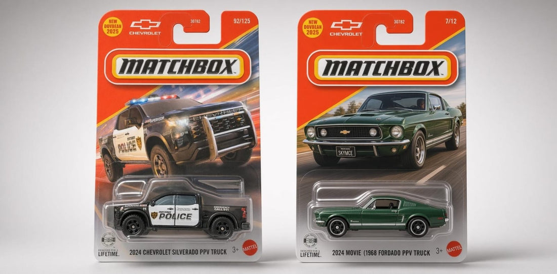 Matchbox 2026 Collection: Police Power Meets Classic Muscle