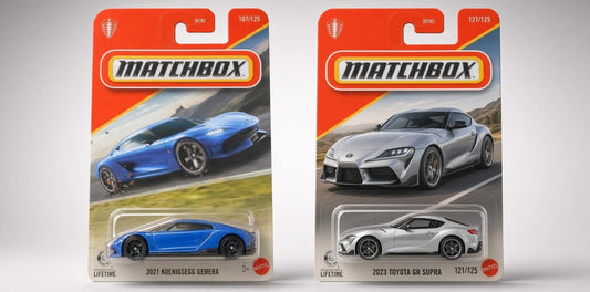 New Matchbox 2026 Collection: Koenigsegg Gemera & Toyota GR Supra