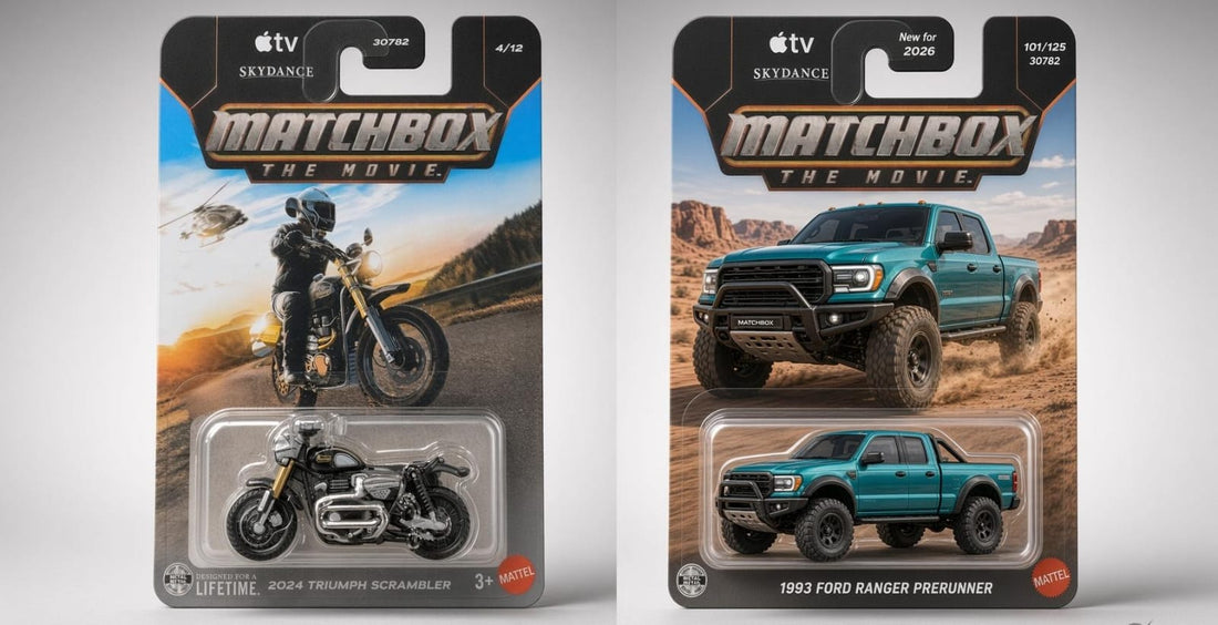 Matchbox 2026 Die-Cast: Triumph Scrambler and Ranger Prerunner