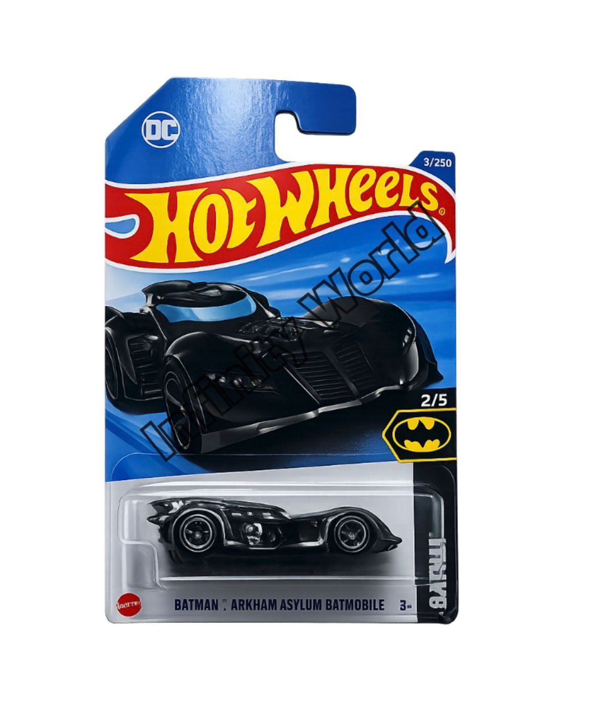 HotWheels Batman: Arkham Asylum Batmobile