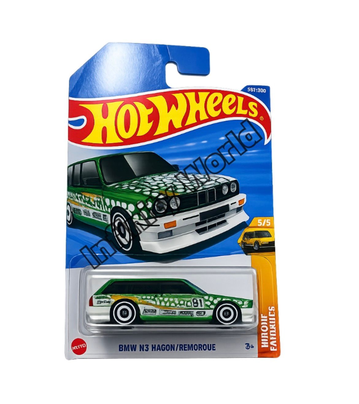HotWheels Bmw M3 Wagon/ Remorque