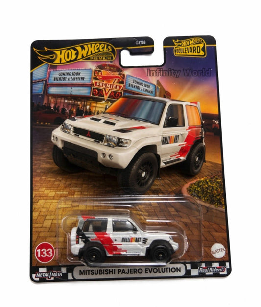 Mitsubishi Pajero Evolution Hotwheels Boulevard