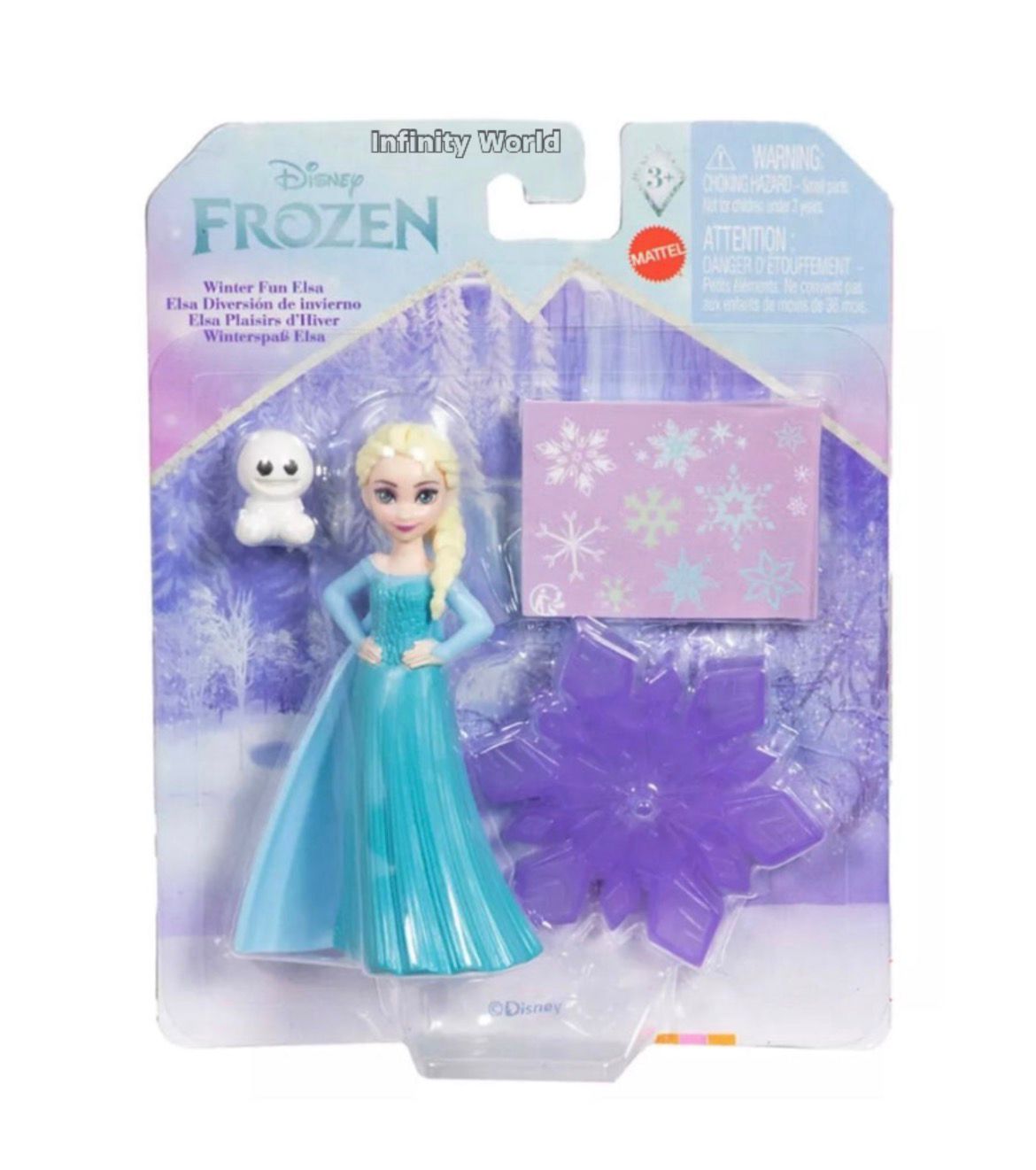 Disney Frozen Elsa Mini Doll GIFT Set With Accessories for Kids