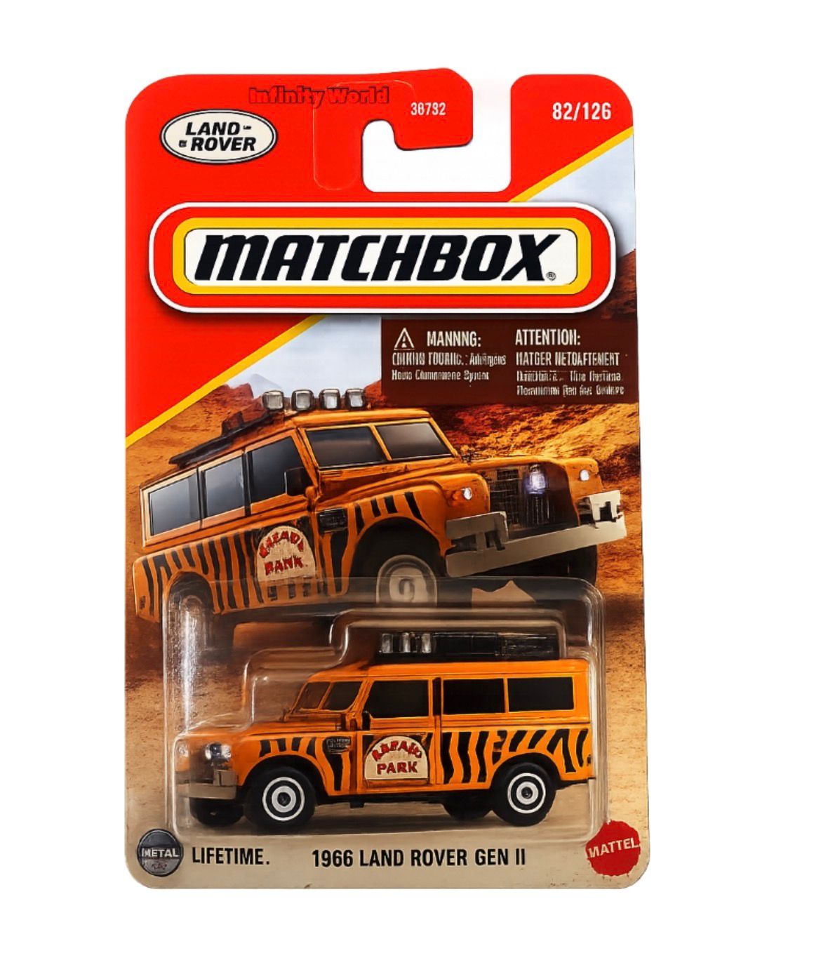 Matchbox 1966 Land Rover Gen II