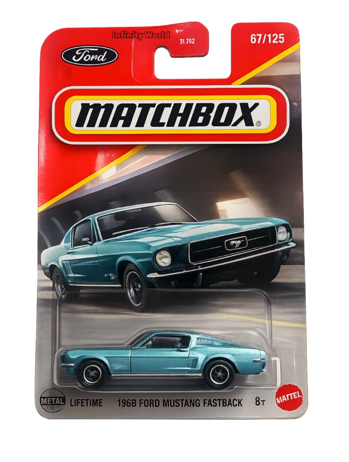 Matchbox 1968 FORD Mustang Fastback