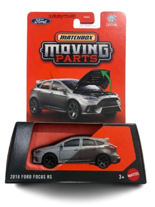 Matchbox Moving Parts 2018 Ford Focus RS
