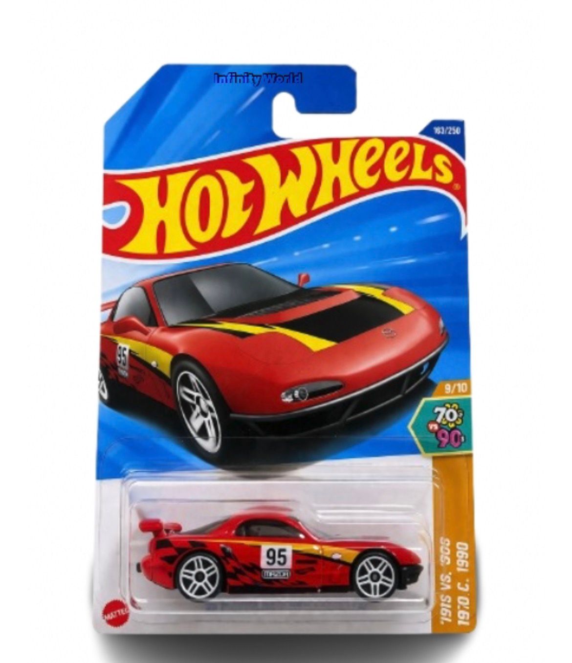 Hotwheels '95 Mazda Rx-7 Drift/Deraper
