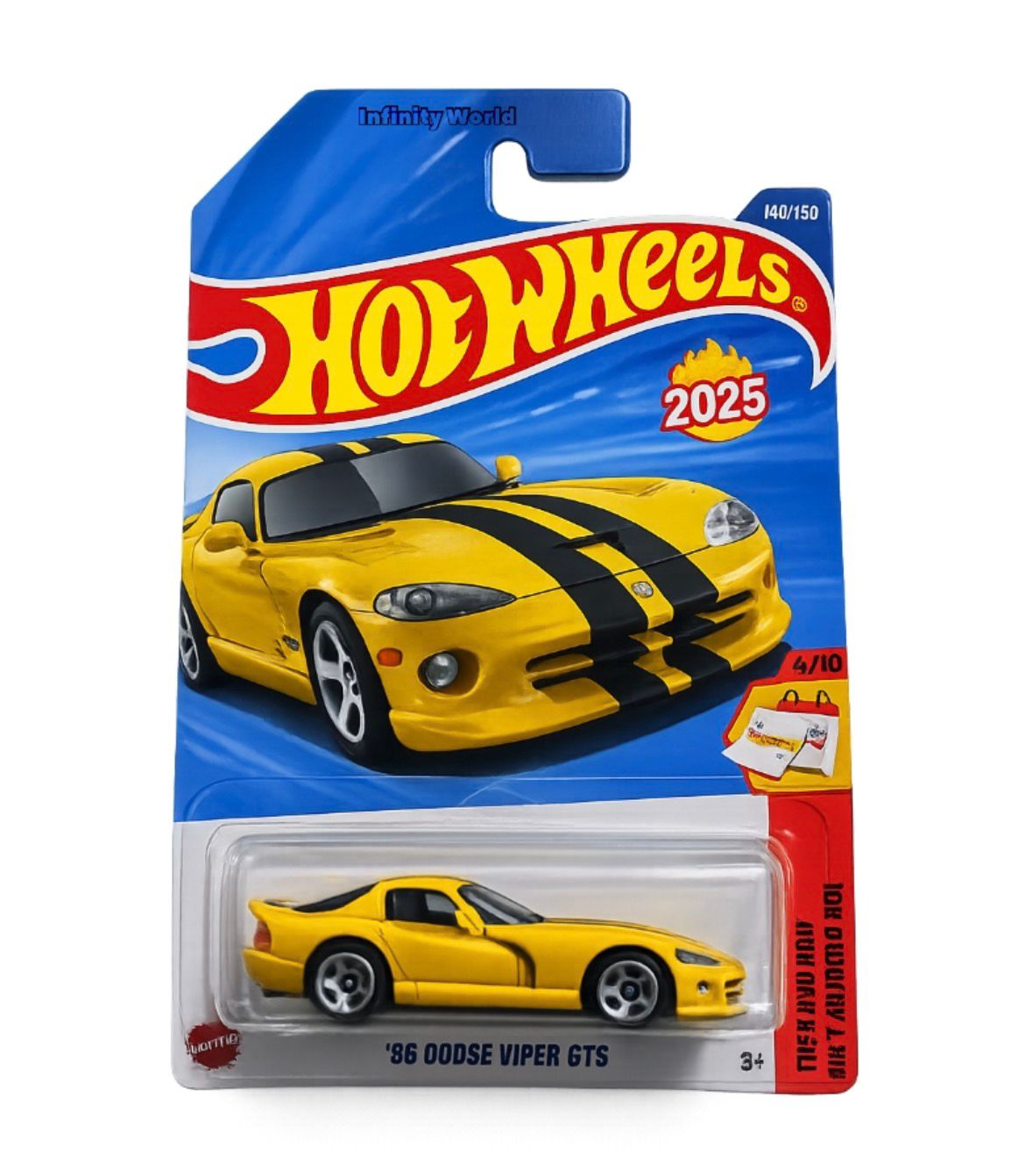 Hotwheels '96 Dodge Viper Gts