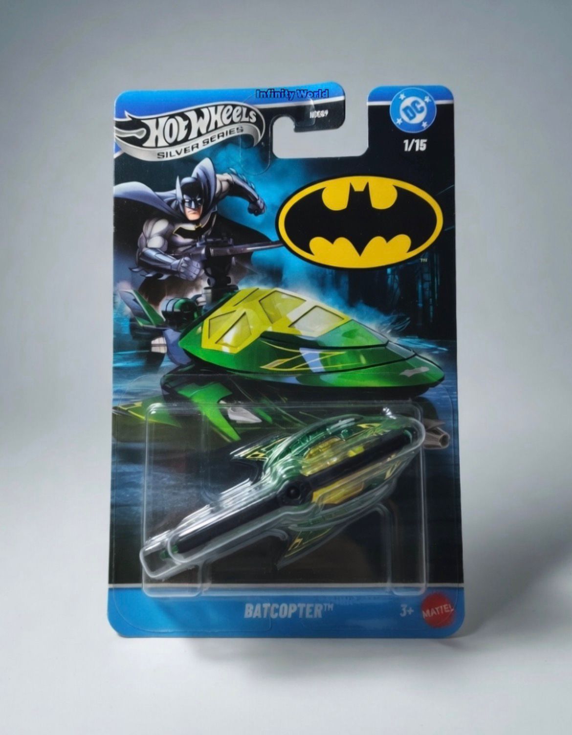 Hotwheels Silver Series Batcopter
