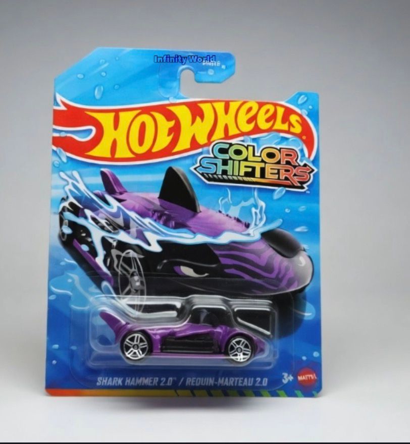 Hotwheel Color Shifters Shark Hammer 2.0 /Requin-Marteau