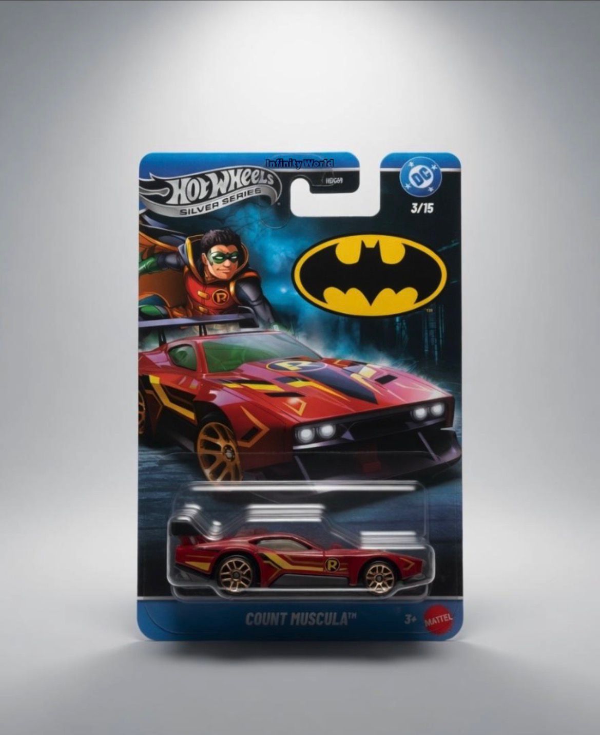 Hotwheels Silver Series Count Muscula