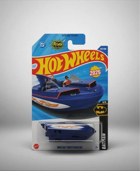 Hotwheels 1966 Bat Boat/ Bateau
