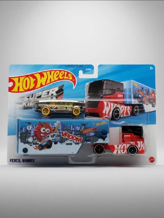 Hotwheels Super Rigs Pencil Pusher