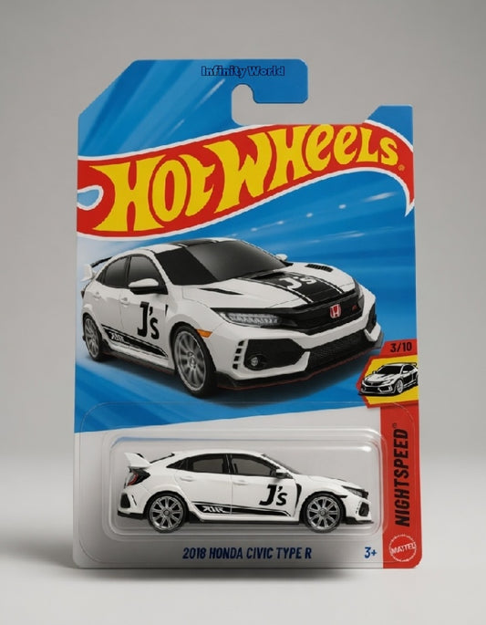 Hotwheels 2018 Honda Civic Type R