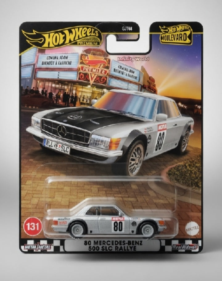Hotwheels Pop Culture '80 Mercedes-Benz 500 SLC Rallye