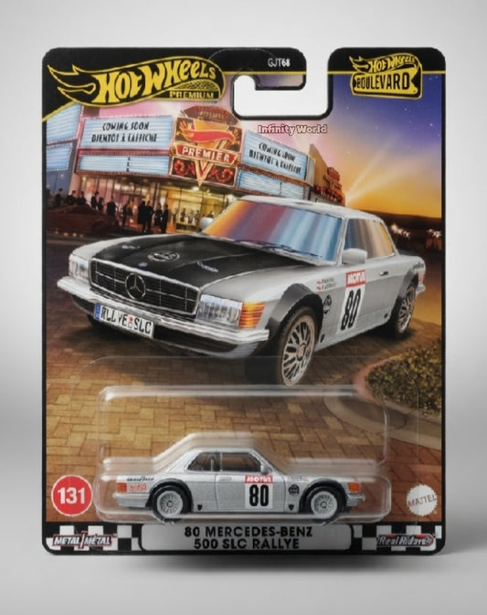 Hotwheels Pop Culture '80 Mercedes-Benz 500 SLC Rallye