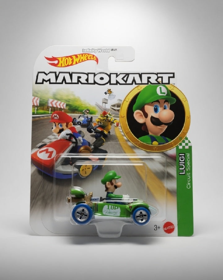 Hotwheels Mario Kart Luigi