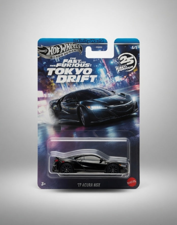 Hotwheels Silver Series '17Acura Nsx