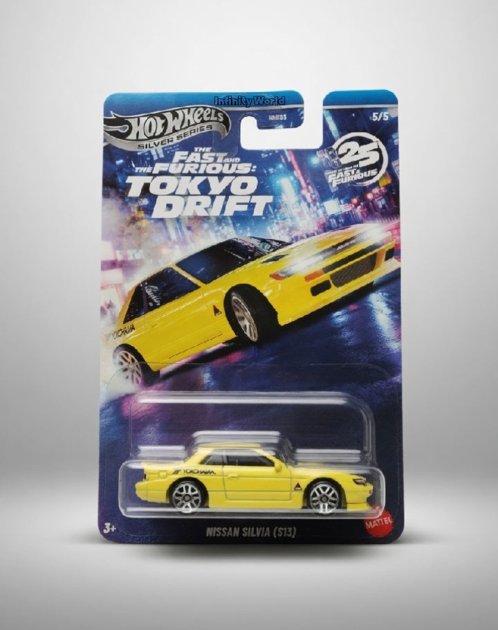 Hotwheels Silver Series Fast & Furious Nissan Silvia (S13)