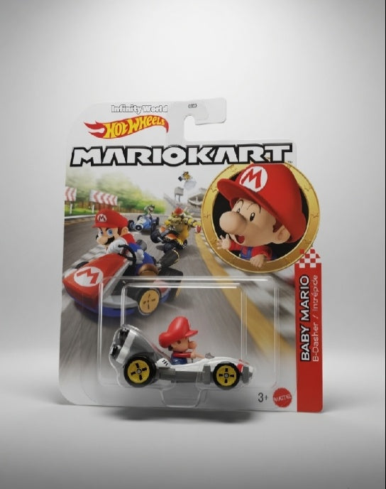 Hotwheels MarioKart Baby Mario